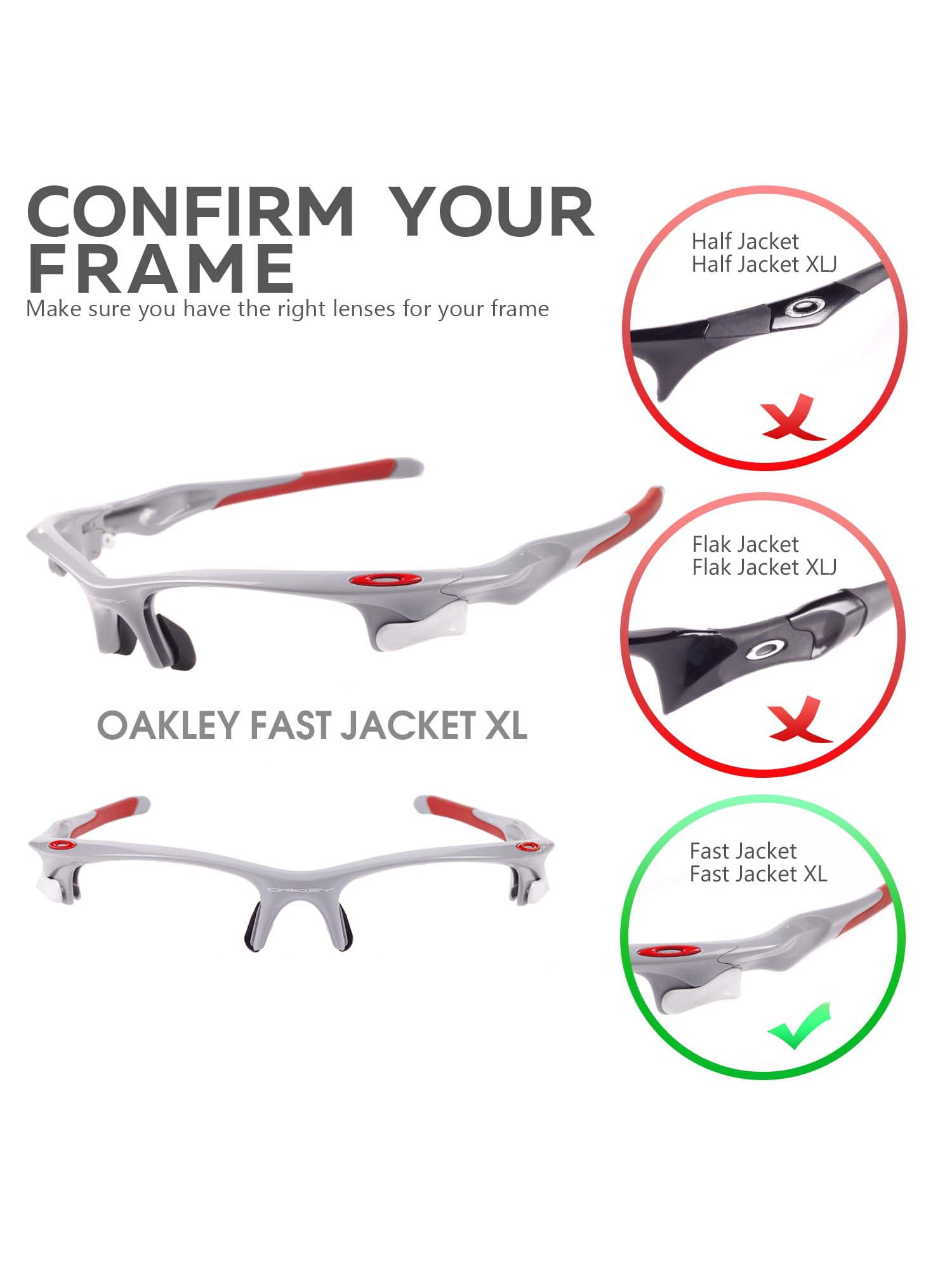 fast jacket oakley lenses