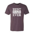 thumbnail image 2 of Wild Bobby, Best Dad Ever Daddy Husband, Father's Day, Men Premium Tri Blend Tees, Vintage Purple, Medium, 2 of 3