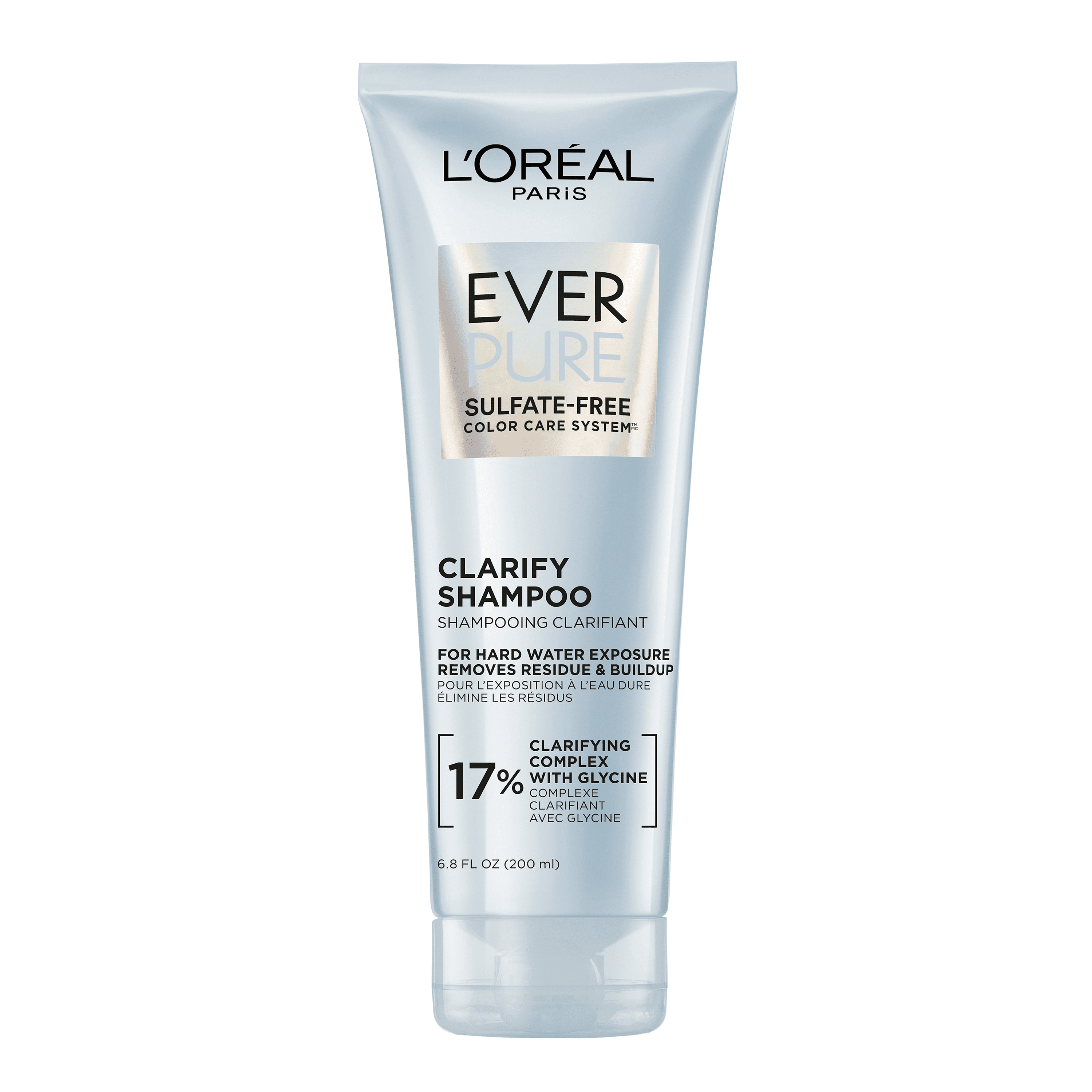 (6 pack) L'Oreal Paris Ever Pure Clarifying Shampoo with Vitamin C, Glycine, for All Hair Types, 6.8 fl oz