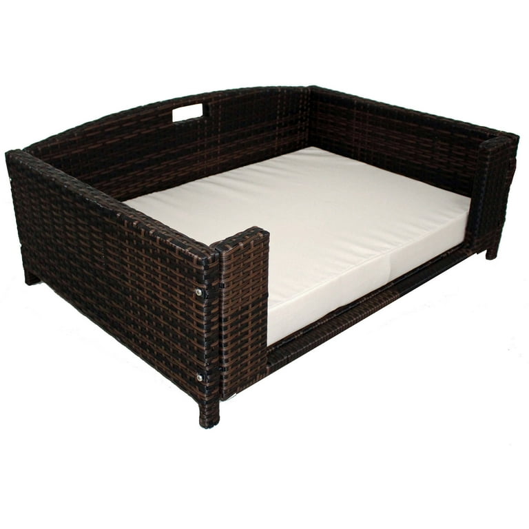 Extra large wicker dog bed top