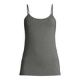 thumbnail image 4 of Time and Tru Women's Cami Tank Top, 3-Pack, 4 of 16