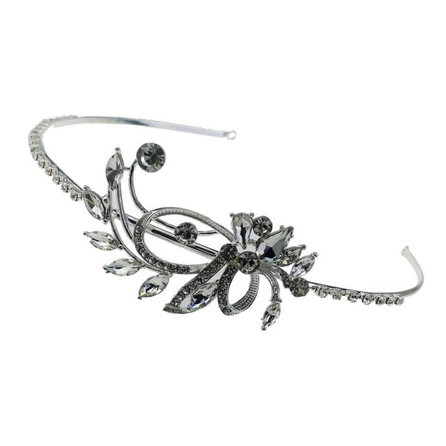 Diadema de novia con estilo Diadema corona tiara mujer niñas Sunnimix Diadema nupcial de cristal
