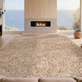 thumbnail image 2 of Design&I 5'x7' Washable Area Rug Snag-Free, Skid-Resistant Hippie Botanical Throw Artwork Faded Decorative Orange Distressed for Dining Room, Under Table, Home Office, 2 of 7