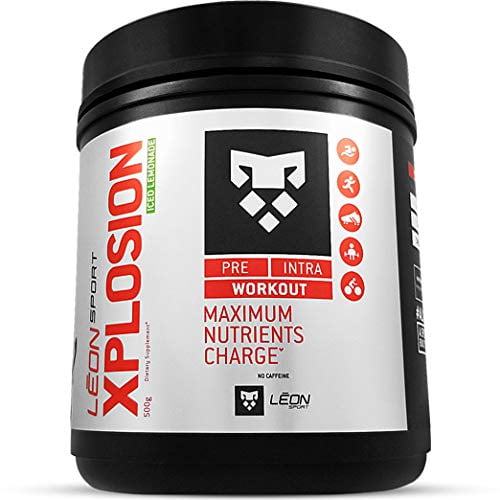 Leon Sport Pre Workout Energy Supplement CAFFEINE FREE