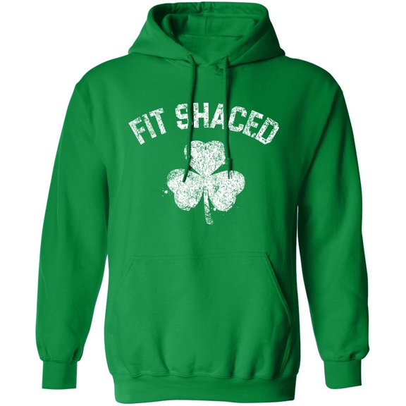 Funny Irish St Patrick's Day Shamrock Sweatshirt Beer Drinking Hoodie for Men Irish Green (S)