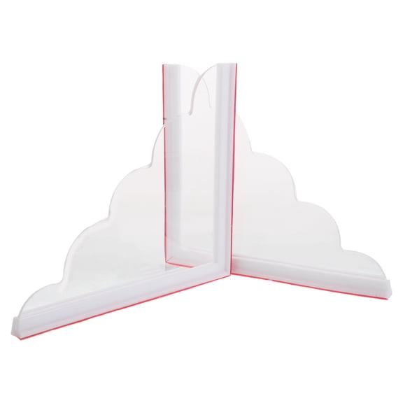 LOLIPPYY 2pcs Shower Splash Guard: Shower Corner Bathtub Water Blocker - Water Barrier - 8.84x7.66 Inch Bathtub Accessories Prevents Spills