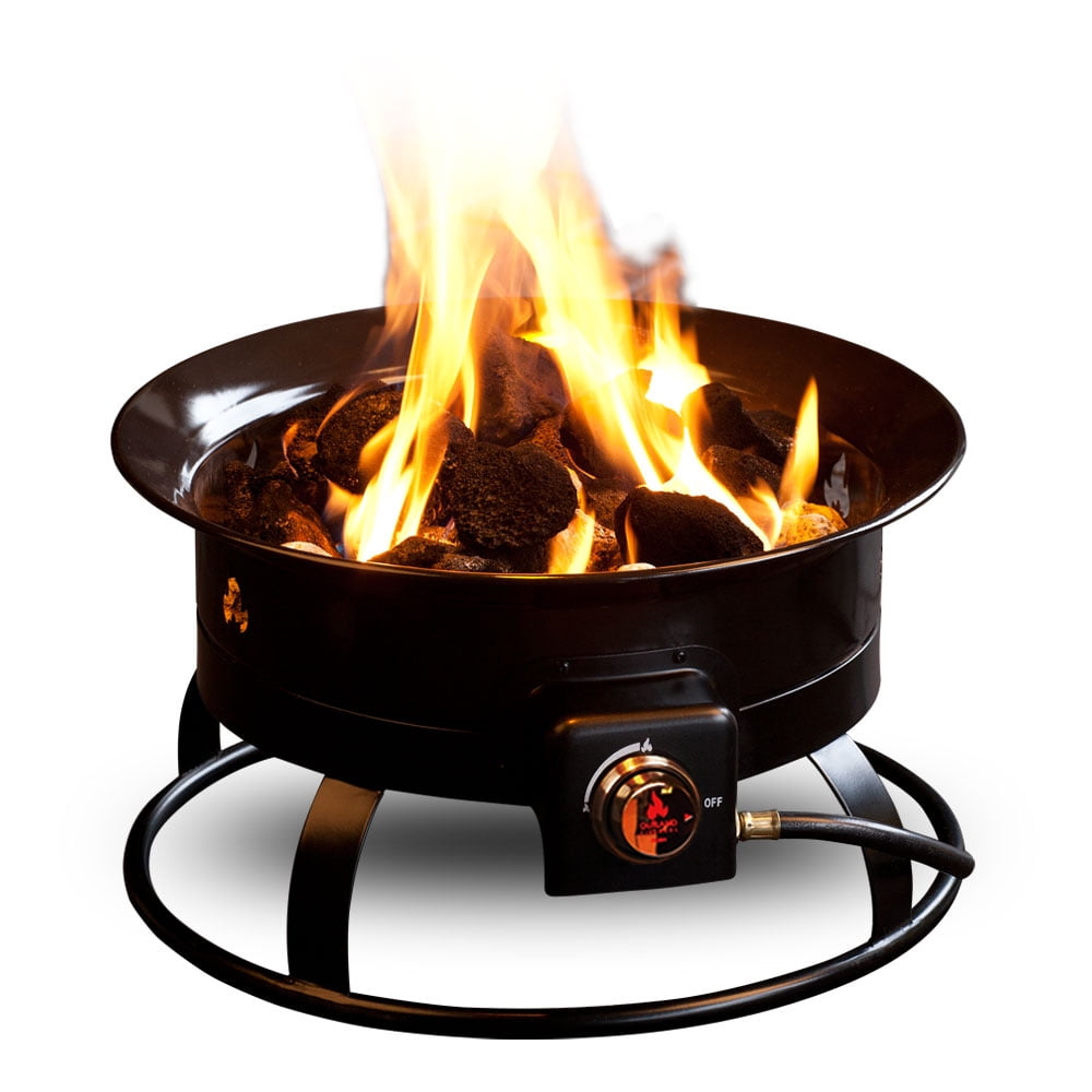 Outland Firebowl 19 in. Steel Outdoor Portable Propane Firepit by Outland Living