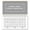 White, variant on WEUVEB Check Register Accounting Adults Clear Forms 2pcs