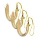 thumbnail image 1 of Fiudx Juego de Borlas de Graduación de Grado Académico, Adornos Dorados 2021, Material de Poliéster, Esencial para Ceremonias, Paquete de Regalo de Graduación, Celebración Familiar y de Amigos, 40 Cm, 1 of 1