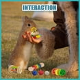 thumbnail image 7 of 9 Pcs Wooden Rabbit Toys for Indoor Bunnies, Safety Bunny Chew Toys, Multi-Colored Rabbit Teeth Grinding Toys for Chinchillas Hamsters Guinea Pigs Gift, 7 of 7