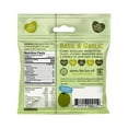 OLOVES Green Greek Pitted Olives Basil & Garlic Vegan, Kosher