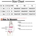 thumbnail image 3 of Mujer damas verano dos piezas amor Bikini Sexy traje de baño ropa de playa Fridja  nalpqowj61284, 3 of 8