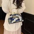 thumbnail image 6 of Jiibva Crane Pattern Clutch with Chain Chinese Style Crossbody Bag Women's Evening Bag for Wedding Banquet Party Prom Events, 6 of 7