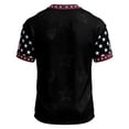 thumbnail image 5 of 2026 New USA Soccer Jersey Men, United States Jersey Soccer, Jersey USA Crew Neck Short Sleeve Football Shirt, USA Flag Soccer Jersey for Adult(Black, XL), 5 of 5