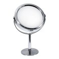 thumbnail image 1 of Double Sided Magnifying Makeup Table Mirror Round Rotary Desk Mirror, 1 of 4