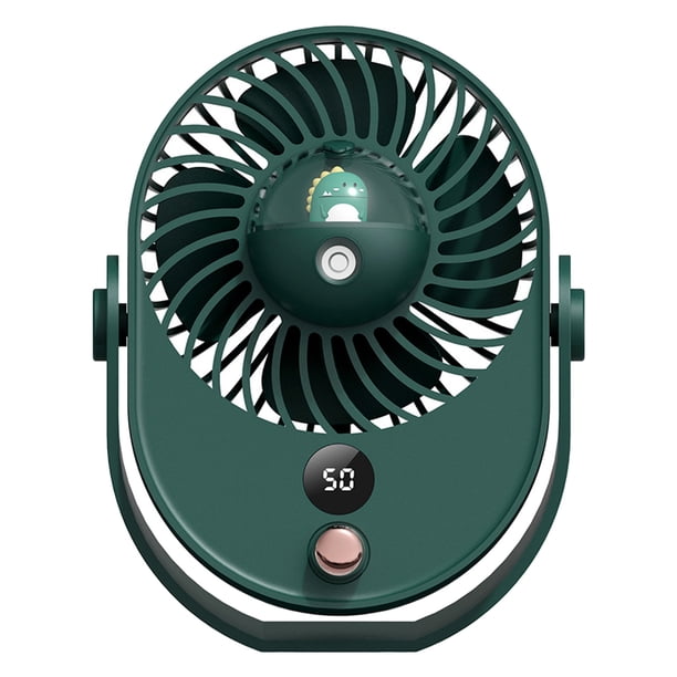 Xihbxyly Mini Ventilador Portátil, Recargable Por Usb, 3 Velocidades, Turbina Silenciosa Sin Aspas, Accesorio de Viaje Compacto, Cordón Desmontable, Ideal para Deportes Al Aire Libre, Batería de Larg