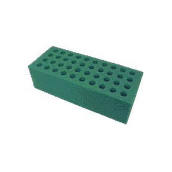 Shooter/Test Tube Foam Rack - 40 Hole - Brick