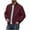 Wine, variant on Xzbqbs Bomber Jackets Men Waffle Full Zip Up Track Jacket Casual Lightweight Long Sleeve Baseball Coat Fashion Fall Track Jackets