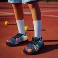 thumbnail image 7 of Chririnla Kids Galaxy Planet Sneakers Boys Girls Rainbow Sky Running Shoes Size 1.5 Little Kids Slip on Sneakers Lightweight Athletic Sport School Shoes, 7 of 7