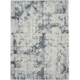 thumbnail image 2 of Nourison Urban Decor URD02 Cream/Gray/Blue Indoor Area Rug - 5'3 x 7'3, 2 of 8