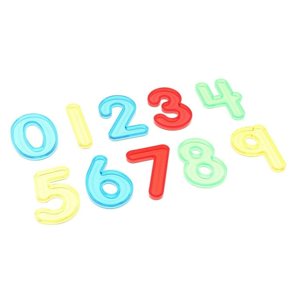 Juguetes de matemáticas, juguetes del alfabeto, conteo de números, suministros para enseñar el reconocimiento de números para juegos. Grande