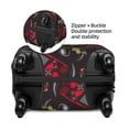 thumbnail image 4 of Lsque Vintage Gaming Printed Luggage Cover, Travel Luggage Protector,Scratch and Dirt Resistant, Fits 18-32 Inch Luggage - Small, 4 of 9