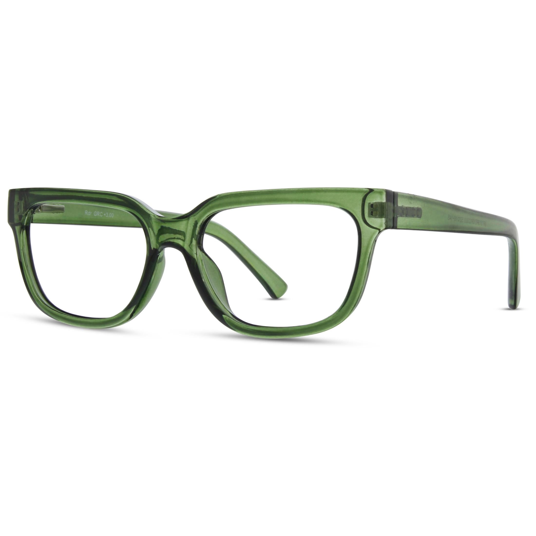 Blue and green glasses cheap