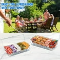 Xulianz Closure Bags & lids & Boxes Bar Serving Tray On Ice With 5