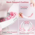 thumbnail image 3 of Ventilador de cuello Slientspin AI portátil, 6 velocidades, 8000 mAh, rosa, 3 of 8