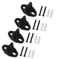 thumbnail image 2 of 2/4/10Pcs Barn Door Hardware Floor Guide Sliding Door Floor Mounted Bottom Guide 4Pc, 2 of 5