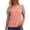 Pink, variant on Women's Casual T-shirts Colorblock Trendy Summer Crewneck Short Sleeve Raglan Tee Shirt Base Tshirts (XL, Pink)