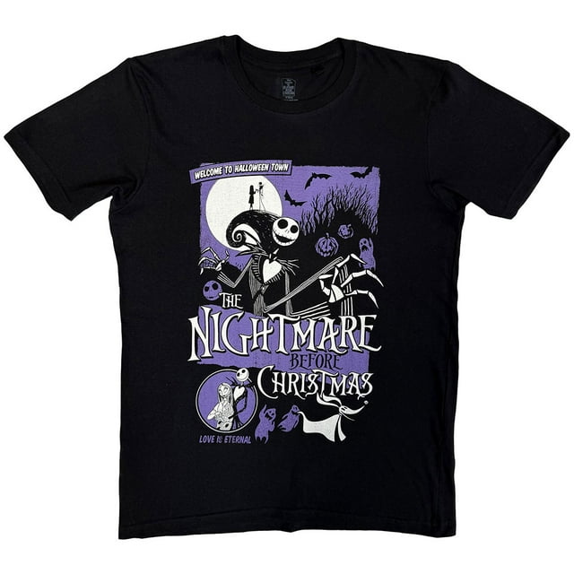 The Nightmare Before Christmas Unisex T-Shirt Welcome To Halloween Town