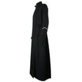thumbnail image 5 of WXLWZYWL Mens Halloween Costumes for 2024 Men's Cassock Choir Cassock Minister Robe Clergy Pulpit Liturgical Church Robe Black, 5 of 6