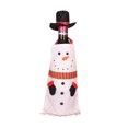 thumbnail image 2 of Toystoory Bolsa de regalo de Papá Noel, funda de muñeco de nieve, funda para botella de vino a prueba de polvo, fundas para polvo, decoración Blanco, 2 of 6