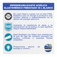 thumbnail image 2 of Impac Impermeabilizante Acrílico Fibratado Blanco 5 Años, Cubeta 19 Litros, 2 of 4