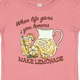 thumbnail image 4 of Inktastic When Life Gives You Lemons, Make Lemonade Boys or Girls Baby T-Shirt, 4 of 5