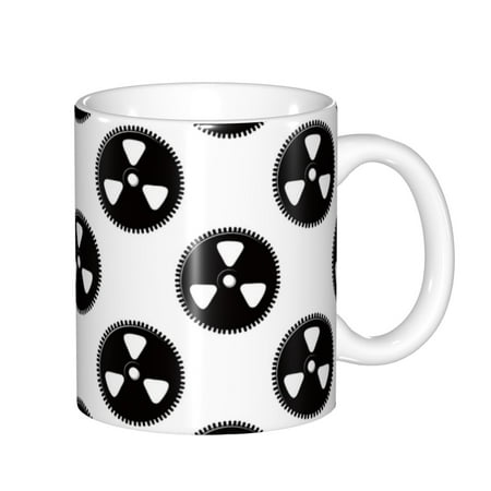 

Zeuib Gear Tools Ceramic Coffee Mug with Large Handle，Modern Reactive Glaze Dishwasher & Microwave Safe – Perfect for Home Office Café Gift-Ready
