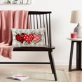 thumbnail image 3 of Valentines Day Pillow Covers 12x20 inch Buffalo Plaid Love Hearts Eucalyptus Valentines Day Throw Pillows Valentines Day Decorations for Sofa Couch, 3 of 6