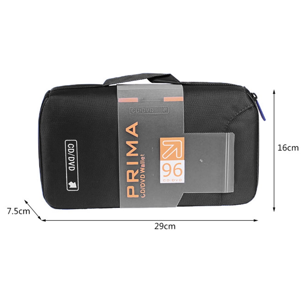 CD Bag, 96 Capacity CD / DVD Bag Oxford Cloth CD Bags