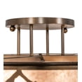 thumbnail image 2 of Meyda Tiffany 99865 Cowboy 6 Light 49" Wide Semi-Flush Drum Ceiling Fixture - Copper, 2 of 7