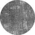 thumbnail image 1 of Ahgly Company Indoor Round Oriental Gray Industrial Area Rugs, 6' Round, 1 of 4