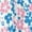 Blue and Pink Small Flowers, variant on Dailycode Women's Pajama Pants Wide Leg Lounge Pj Bottoms With Pockets Cute Chicken with Cherry