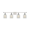 thumbnail image 1 of Innovations 516-4W-WPC-G2511 Caledonia 3 Light Bath Vanity Light part of the Ballston Collection, White and Polished Chrome, 1 of 2