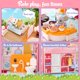 thumbnail image 4 of Casa de muñecas de juguete para niñas CHAO con accesorios y muebles regalo de cumpleaños y Navidad, 4 of 5