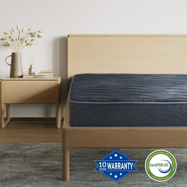 EGO 9 inch Gel Memory Foam Hybrid Mattress in a Box, King Size Medium