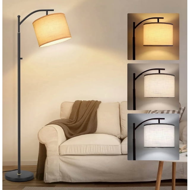 Lámpara De Pie Retro, 160 Cm, Led De Bajo Consumo