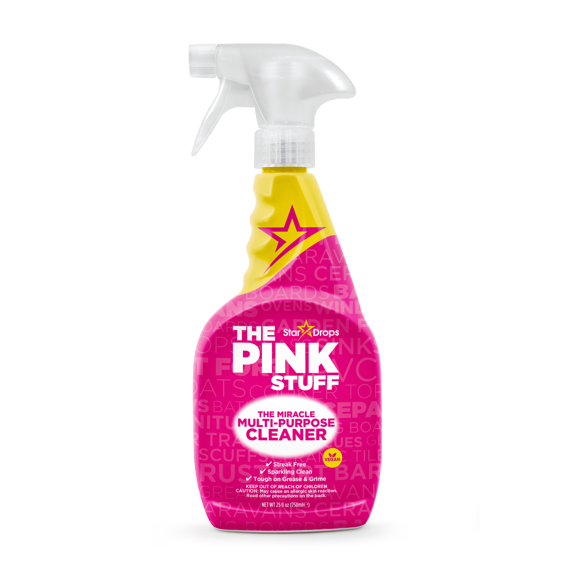 (4 pack) The Pink Stuff Multi-Purpose Cleaner Spray, 25.36 fl. oz.