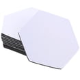 thumbnail image 1 of 10Pcs Sublimation Blank Cup Coasters Blank Cup Mats Heat Transfer Blank Coasters Anti-scald Coasters, 1 of 8