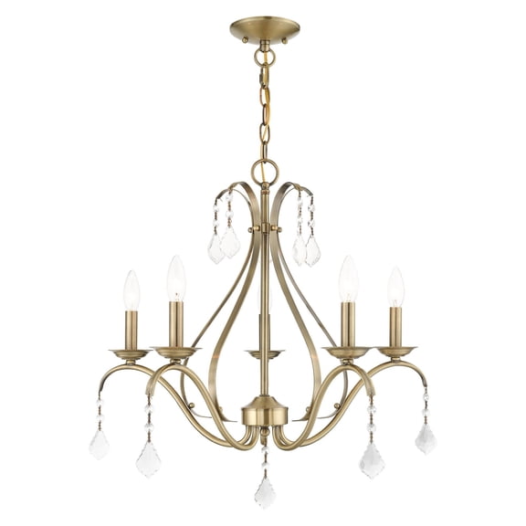 Livex Lighting - Caterina - 5 Light Chandelier in French Country Style - 24