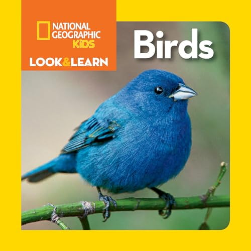 Pre-Owned: National Geographic Kids Look and Learn: Birds (Look & Learn) (Paperback, 9781426328435, 1426328435)